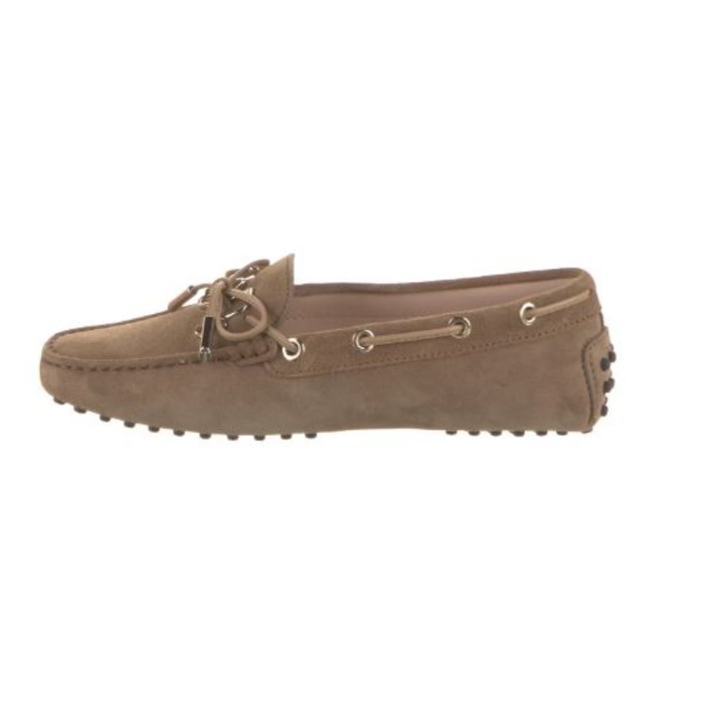 Tod's Logo Embellished Suede Loafer 36.5 $625